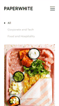 Mobile Screenshot of paperwhite-studio.com